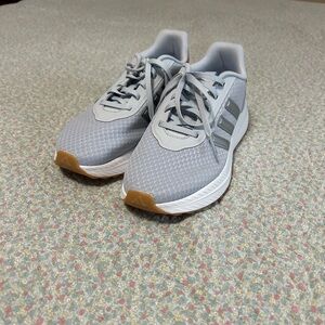 Adidas Light Blue/ Gray Athletic Shoes